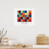 Paul Klee, Qu 1 Graphique couleur - Poster d'art (Cuisine)