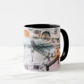 Paul Klee “Realm of Air” Magic Art Mug (Devant droit)