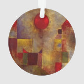 Paul Klee Red Balloon Abstrait Art Coloré (dos)