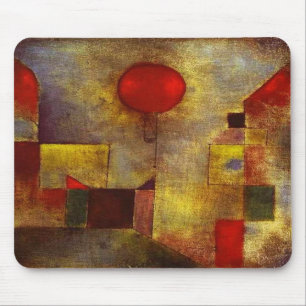 Paul Klee Red Balloon Muismat