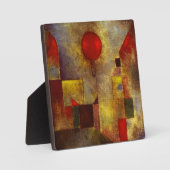 Paul Klee Red Balloon Plaque Fotoplaat (Voorkant)