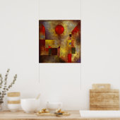 Paul Klee Red Balloon Poster (Keuken)