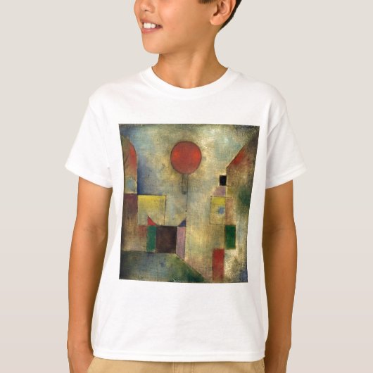 Paul Klee Red Balloon T-shirt (Voorkant)
