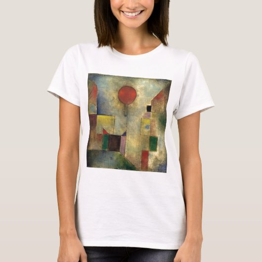 Paul Klee Red Balloon T-shirt (Voorkant)