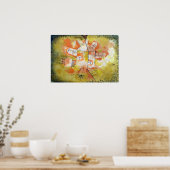 Paul Klee Revolving House Poster (Keuken)