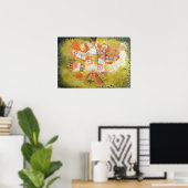 Paul Klee Revolving House Poster (Thuiskantoor)