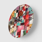 Paul Klee Rhythms Round Klok (Hoek)