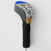 Paul Klee Rich Harbor Abstract Expressionisme Golfheadcover (Schuin)