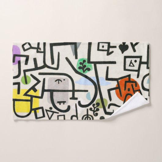 Paul Klee Rich Harbour Abstract expressionisme Bad Handdoek (Handdoek)