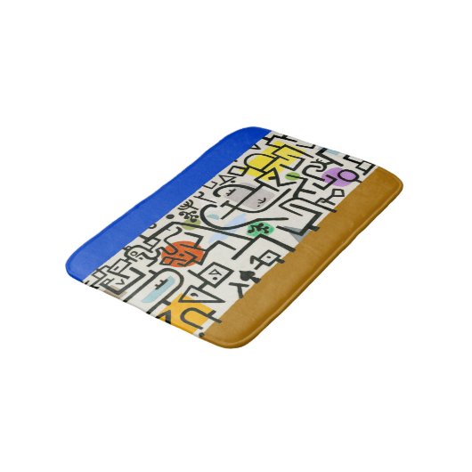 Paul Klee Rich Harbour Abstract expressionisme Badmat (Gekanteld)