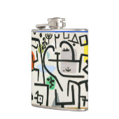 Paul Klee Rich Harbour Abstract expressionisme Heupfles (Links)