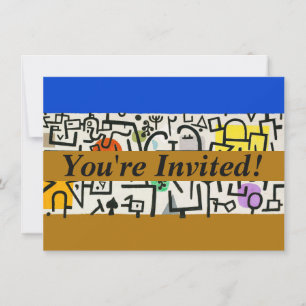 Paul Klee Rich Harbour Abstract expressionisme Kaart