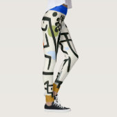 Paul Klee Rich Harbour Abstract expressionisme Leggings (Rechts)