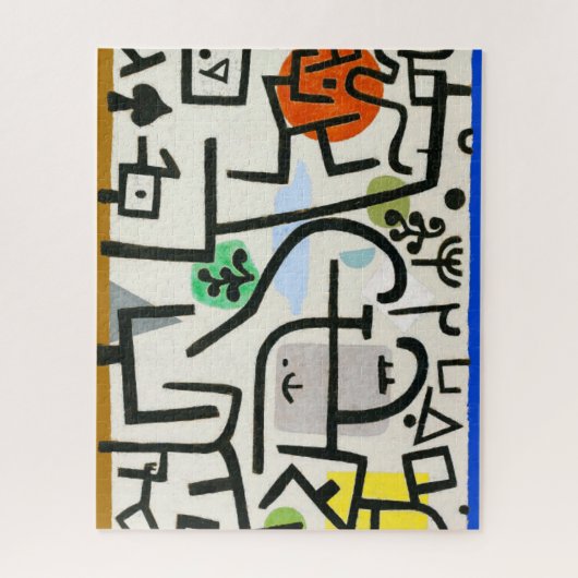 Paul Klee Rich Harbour Abstract expressionisme Legpuzzel (Verticaal)