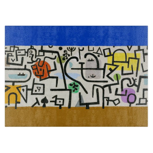 Paul Klee Rich Harbour Abstract expressionisme Snijplank (Voorkant)