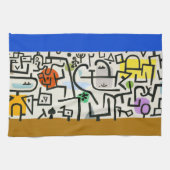 Paul Klee Rich Harbour Abstract expressionisme Theedoek (Horizontaal)