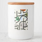 Paul Klee Rich Harbour Abstract expressionisme Voedselcontainer Etiket (Voorkant)