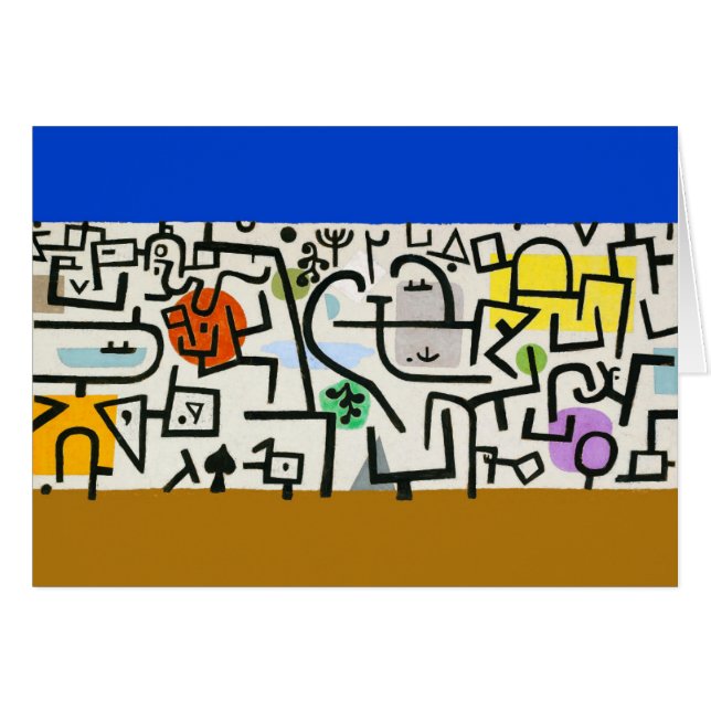 Paul Klee Rich Harbour Expressionnisme Abstrait (Devant horizontal)