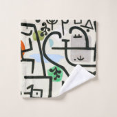 Paul Klee Rich Harbour Expressionnisme Abstrait (Gant de toilette)