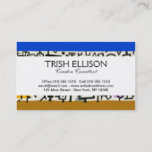 Paul Klee Rich Port Harbor Abstract reizen Visitekaartje (Achterkant)