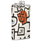 Paul Klee "Rich Port" Modern Abstract Heupfles (Rechts)