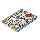 Paul Klee "Rich Port" Modern Abstract Notitieboek (Linkerzijde)