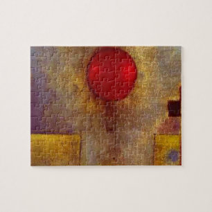 Paul Klee Rode ballon Abstract Kleurrijke Kunst  Legpuzzel