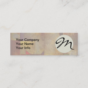 Paul Klee Rode Ballon Abstracte Kleurrijke Kunst Mini Visitekaartje