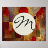 Paul Klee Rode Ballon Abstracte Kleurrijke Kunst