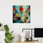 Paul Klee: Rode ballon Poster (Thuiskantoor)