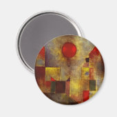 Paul Klee Rode ballonmagneet Magneet (Voorkant / Achterkant)