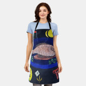 Paul Klee rond de vis Schort (Gedragen)