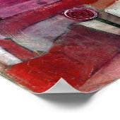 Paul Klee Roos Garden Poster (Hoek)