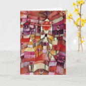 Paul Klee - Roos Tuin Kaart (Gele Bloem)