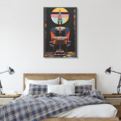 Paul Klee Sat Here Canvas Afdruk (Insitu (Slaapkamer))