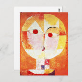 Paul Klee Senecio Briefkaart (Voorkant / Achterkant)