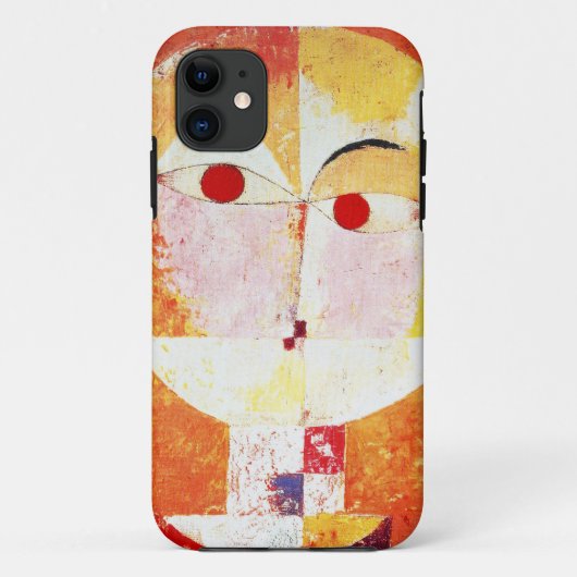 Paul Klee Senecio iPhone Case (Achterkant)