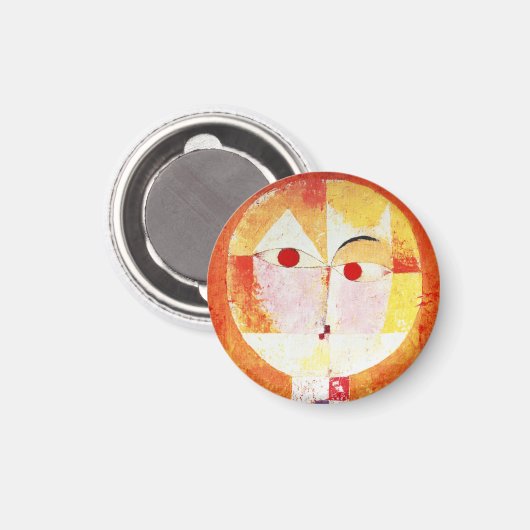 Paul Klee Senecio Magnet (Recto/Verso)