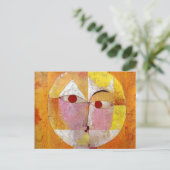 Paul Klee Senecio Painting Briefkaart (Staand voorkant)