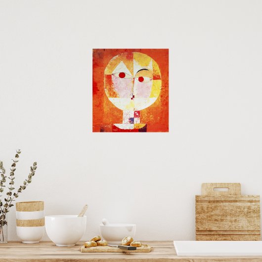 Paul Klee Senecio Poster (Cuisine)