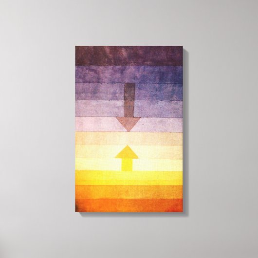 Paul Klee Separation in the Evening Canvas Wrap (Voorkant)