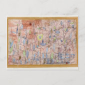 Paul Klee- Sparse foliage Briefkaart (Voorkant)