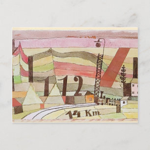 Paul Klee- Station L 112 Briefkaart
