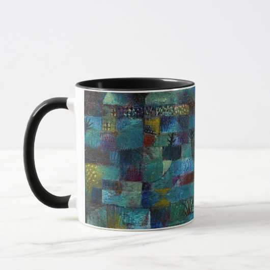Paul Klee Terraced Garden Art Mug (Gauche)