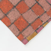 Paul Klee - Town Castle Fleece Deken (Hoek)