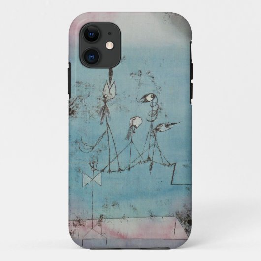 Paul Klee Twittering Machine iPhone 5 Hoesje (Achterkant)