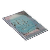 Paul Klee Twittering Machine Notebook Notitieboek (Rechterzijde)