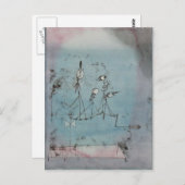 Paul Klee- Twittermachine Briefkaart (Voorkant / Achterkant)