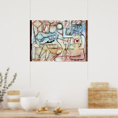 Paul Klee : Vieux chant d'amour, tableau de Klee (Cuisine)