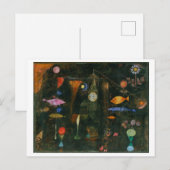 Paul Klee, 'Vismagie', 1925 Briefkaart (Voorkant / Achterkant)